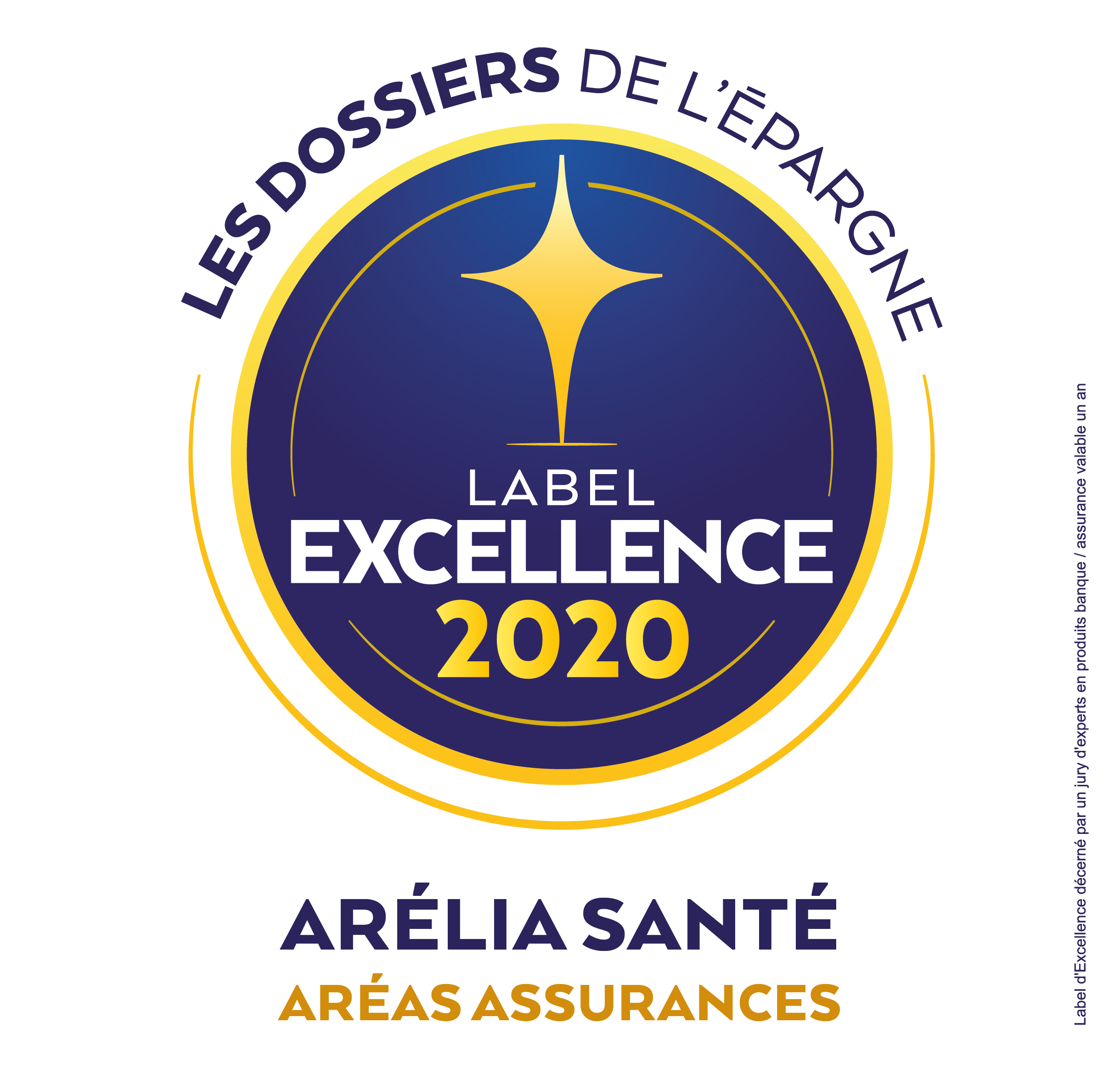 Label Excellence Arélia Santé 2020